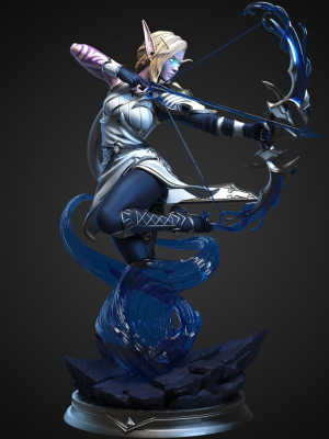 Alleria Midnight 3D Model
