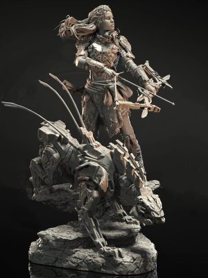 Aloy 3D Model