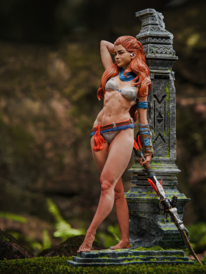 Aloy Horizon Zero Dawn 3D Model