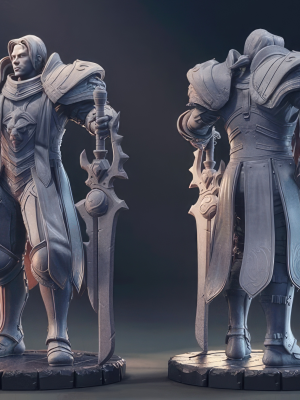 Anduin Wrynn 3D Model