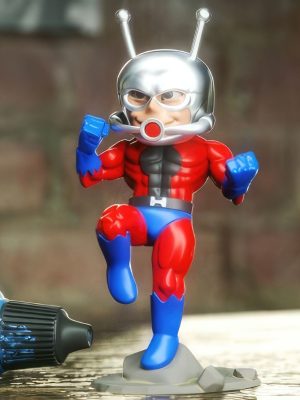 Ant Man Chibi 3D Model