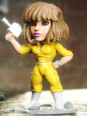 Apri lO'Neil Chibi 3D Model