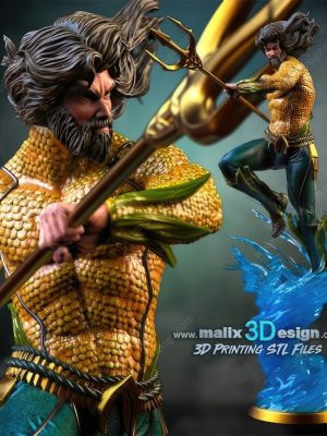 Aquaman 3D Model