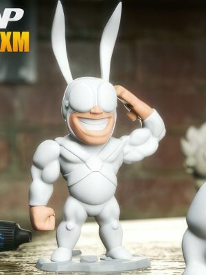 Arthur The Tick Chibi 3D Model