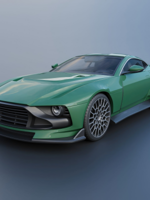 Aston Martin Valour 3D Model