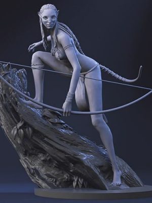 Avatar Neytiri 3D Model