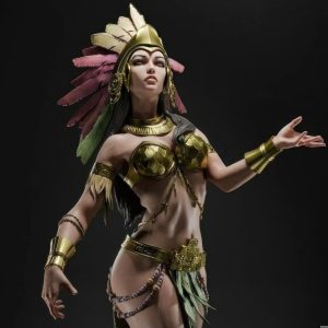 Aztec Godess 3D Model