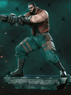 Barret Wallace 3D Model