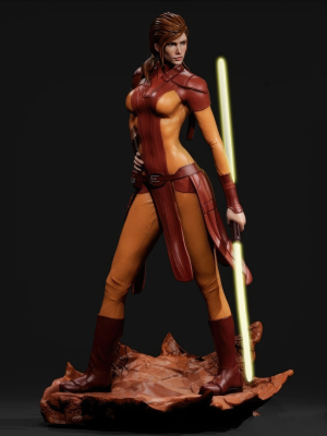 Bastila Shan 3D Model