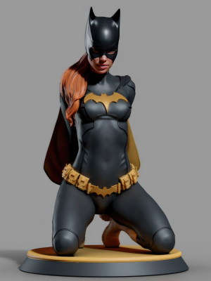 Bat Girl 3D Model