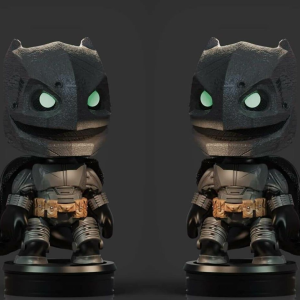 Batman Chibi 3D Model