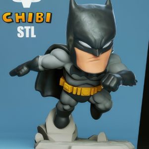 Batman Chibi 3D Model