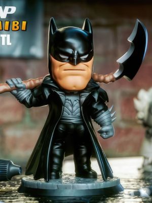 Batman Death Metal Chibi 3D Model