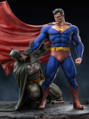 Batman vs Superman 3D Model