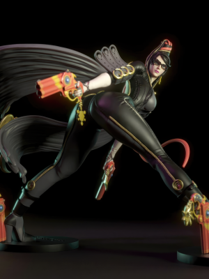 Bayonetta 3D Model