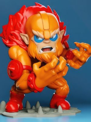 Beast Man Chibi 3D Model