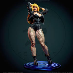 Black Canary 3D Model