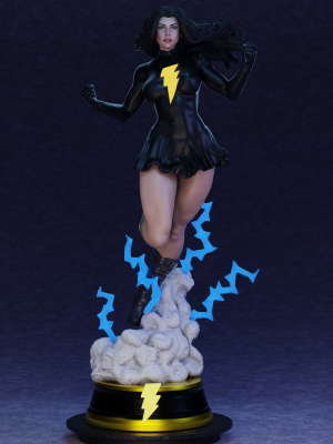 Black Mary Marvel 3D Model