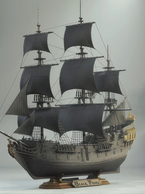 Black Pearl 3D Model