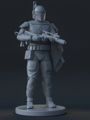 Boba Fett 3D Model