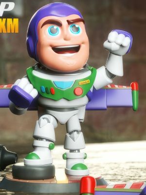 Buzz Lightyear Chibi 3D Model
