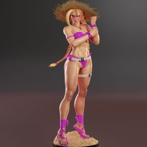 Cammy SF6 3D Model