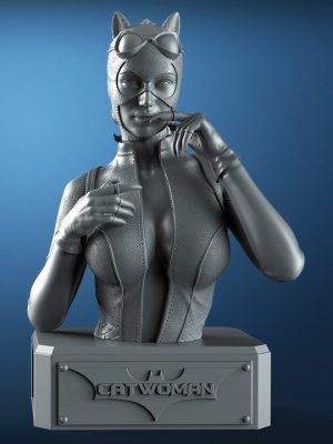 Catwoman Bust 3D Model