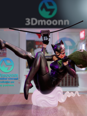 Catwoman 3D Model