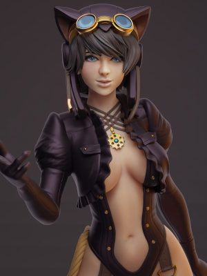 Catwoman 3D Model