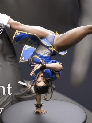 Chun-Li 3D Model