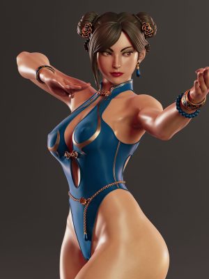 Chun-Li 3D Model