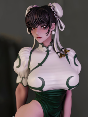 Chun-Li Street Fighter 3D Model