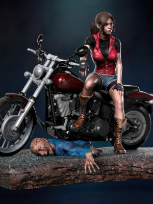 Claire Redfield 3D Model