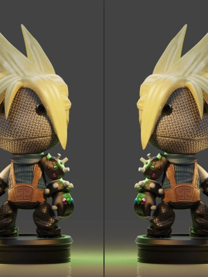 Cloud Chibi 3D Model