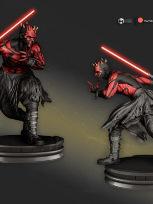 Darth Maul 3D Model