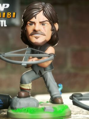 Daryl Chib iWalking Dead 3D Model