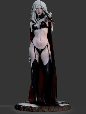 Death Princess 3D Model