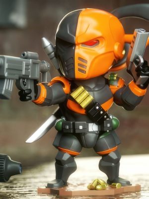 Deathstroke Chibi 3D Model