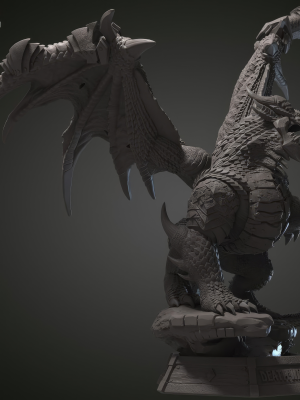 Deathwing 3D Model