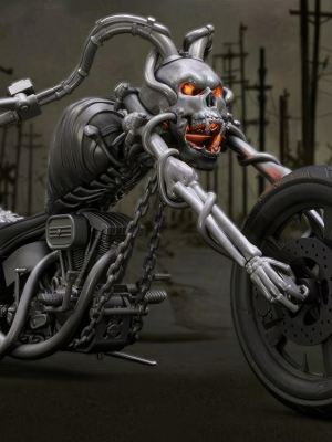 Devil Chopper 3D Model