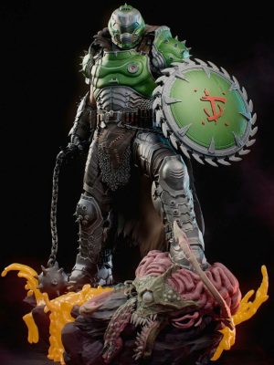 Doom Slayer 3D Model