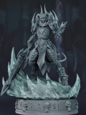 Draenei Death Knight 3D Model