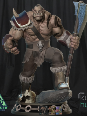 Dragnnar of Groudast 3D Model