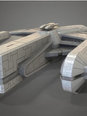 Ebon Hawk 3D Model