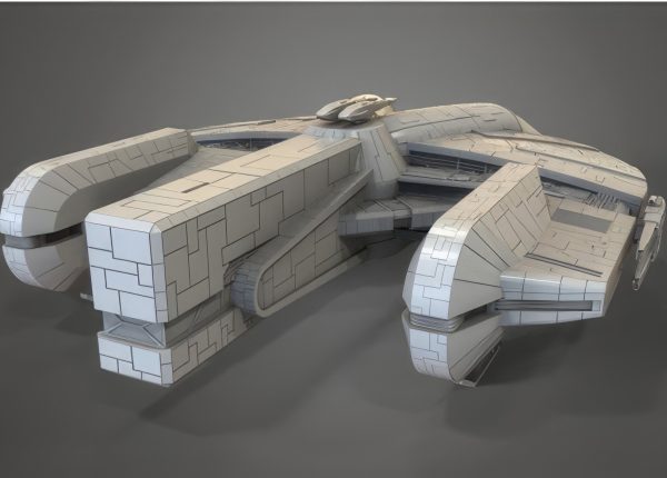 Ebon Hawk 3D Model