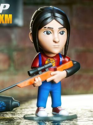 Ellie Chibi 3D Model