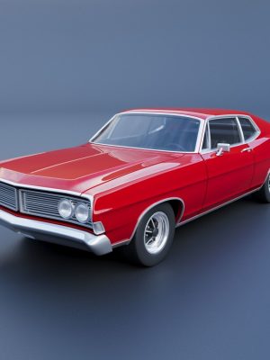 Ford Galaxie 500 3D Model