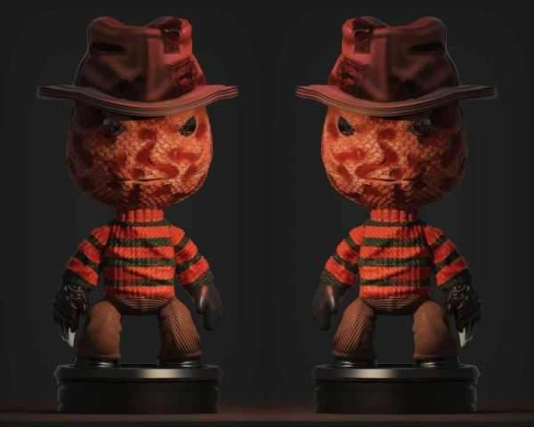 Freddy Chibi 3D Model