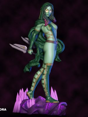 Gamora 3D Model
