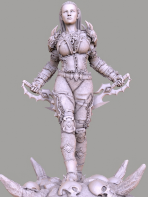 Garona Halforcen 3D Model
